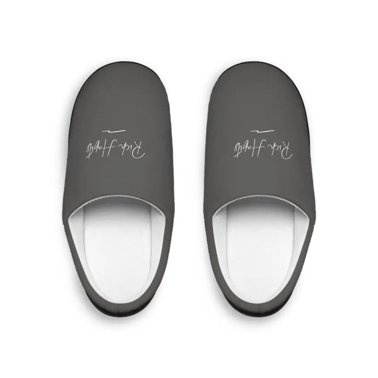 Grey Women’s Indoor Slippers - US 7 - 8 / Black sole - Shoes