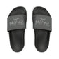 Grey Youth PU Slide Sandals - Black / Kid’s 13 - Shoes