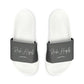 Grey Youth PU Slide Sandals - Shoes