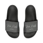 Grey Youth PU Slide Sandals - Shoes