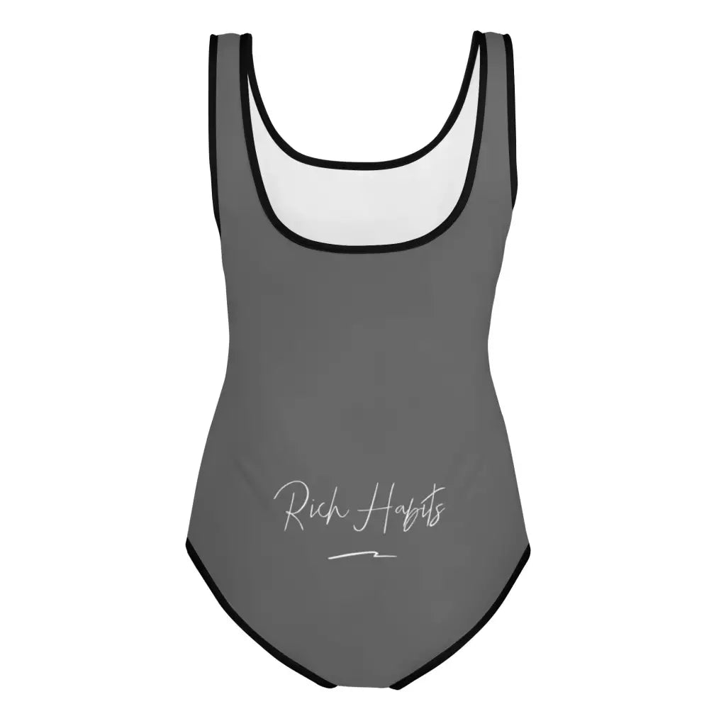 Grey Youth Swimsuit