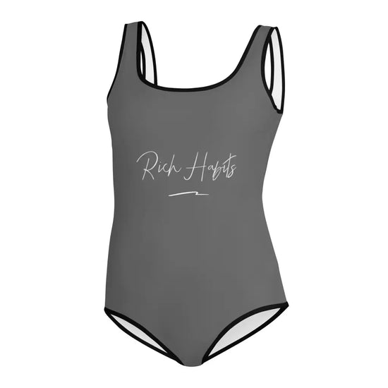 Grey Youth Swimsuit - 8