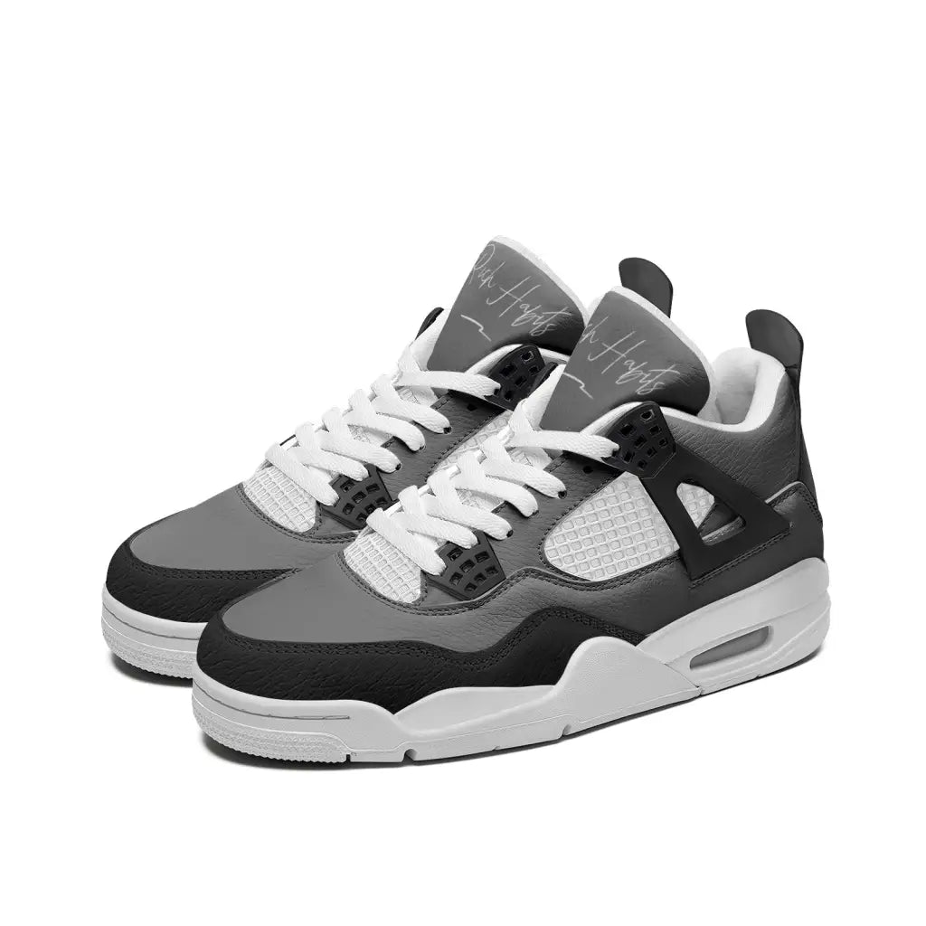 RH4 Grey/Black Fashion Sneakers - Shoes