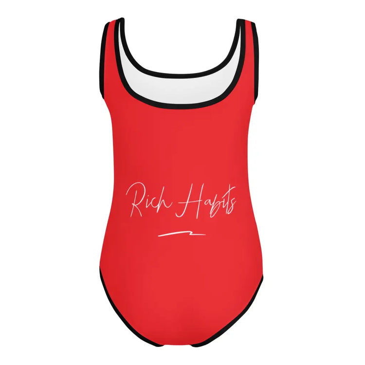 Red Kids Swimsuit