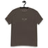 Men’s classic tee - Dark Chocolate / S