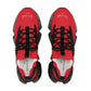 Red Men’s Mesh Sneakers - Shoes