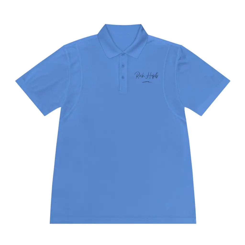 Men’s Sport Polo Shirt - Blue Lake / S - T-Shirt