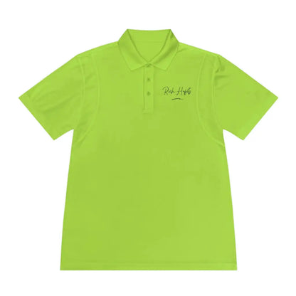 Men’s Sport Polo Shirt - Lime Shock / S - T-Shirt