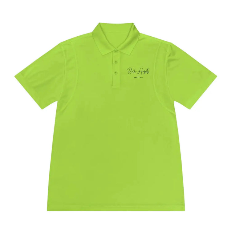 Men’s Sport Polo Shirt - Lime Shock / S - T-Shirt