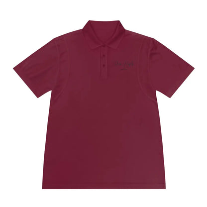 Men’s Sport Polo Shirt - Maroon / M - T-Shirt