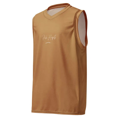 Nude unisex basketball jersey - 2XS