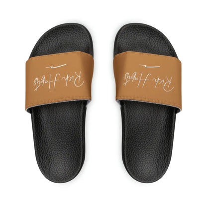 Nude Youth PU Slide Sandals - Black / Kid’s 13 - Shoes