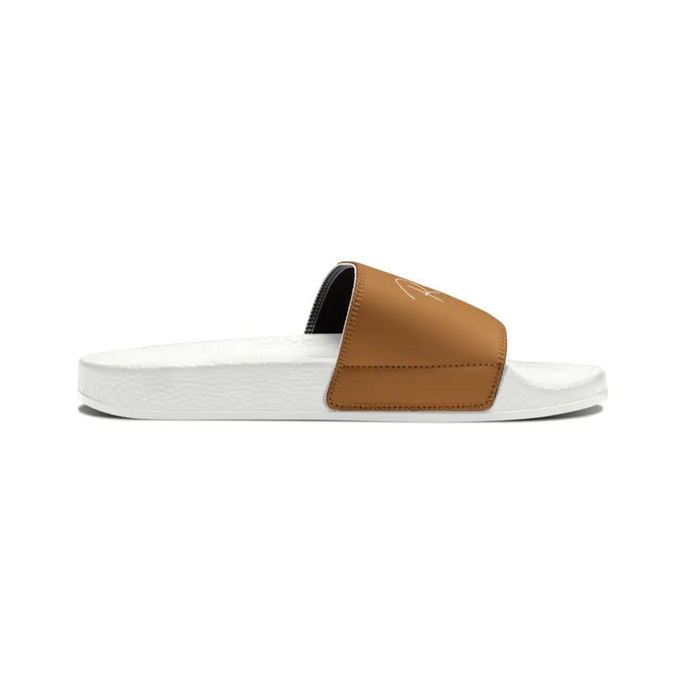 Nude Youth PU Slide Sandals - Shoes