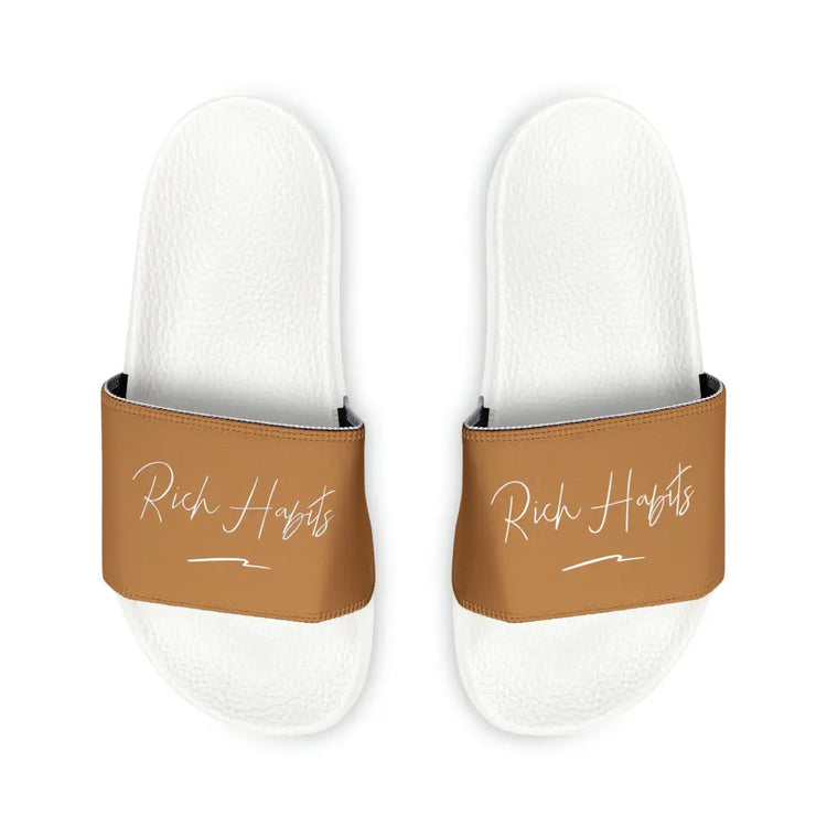 Nude Youth PU Slide Sandals - Shoes