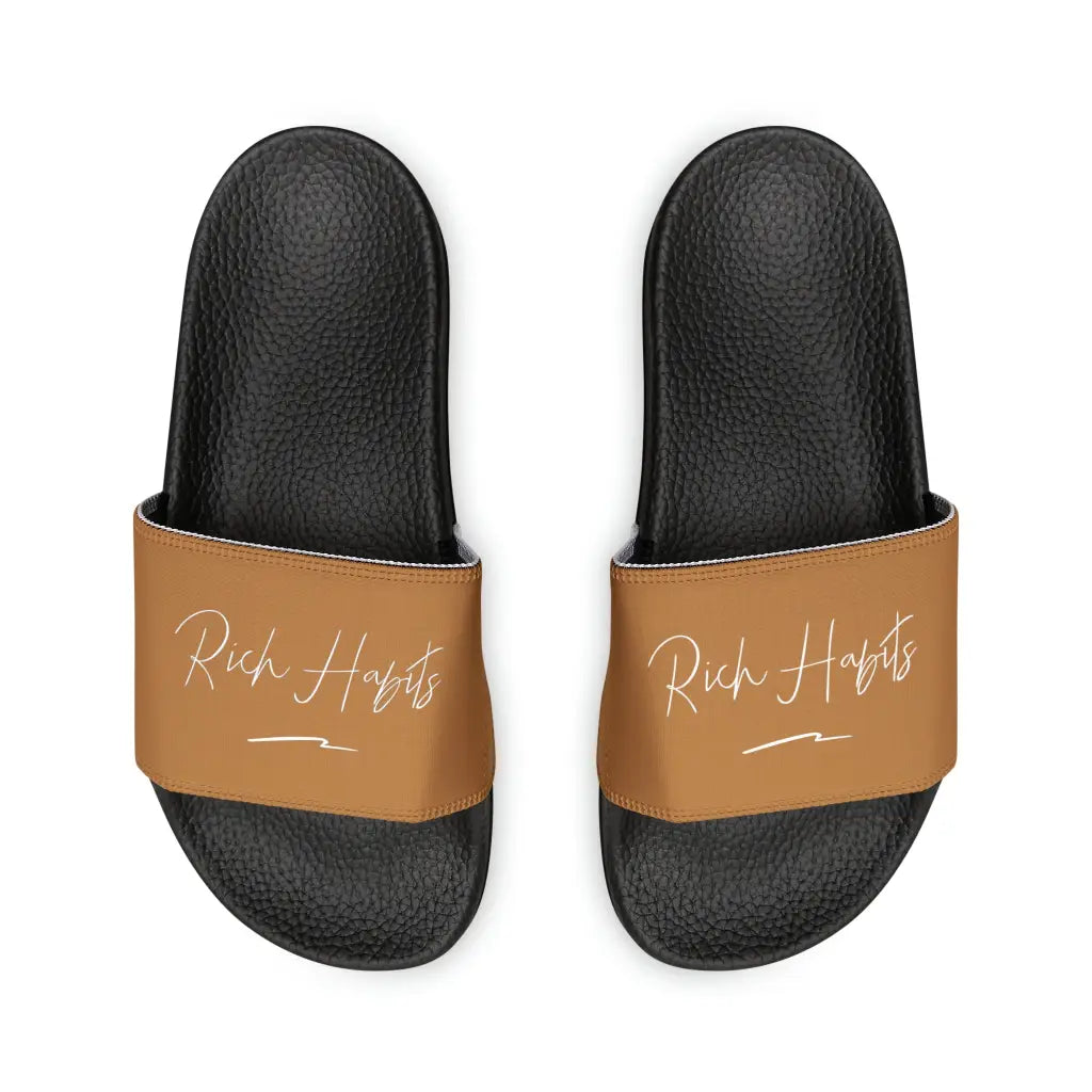 Nude Youth PU Slide Sandals - Shoes