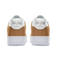 RH1 Nude/White Low Top Leather Sneakers - Shoes