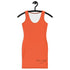 Orange Fitted Dress - XS