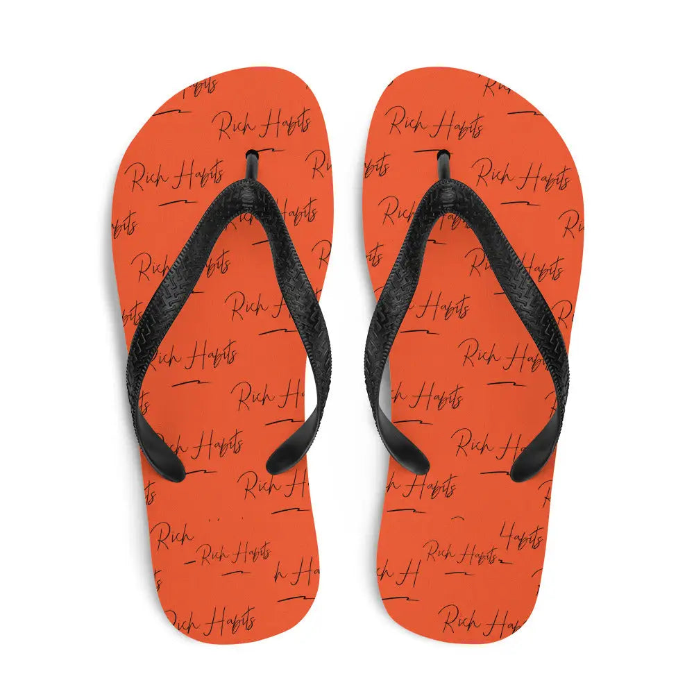 Orange Flip-Flops