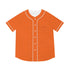 Orange Men’s Baseball Jersey - XS / Black - All Over Prints