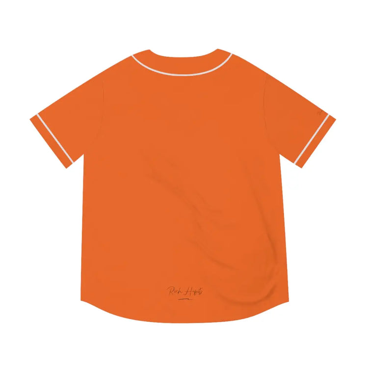 Orange Men’s Baseball Jersey - All Over Prints