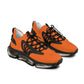 Orange Men’s Mesh Sneakers - Black sole / US 5 - Shoes