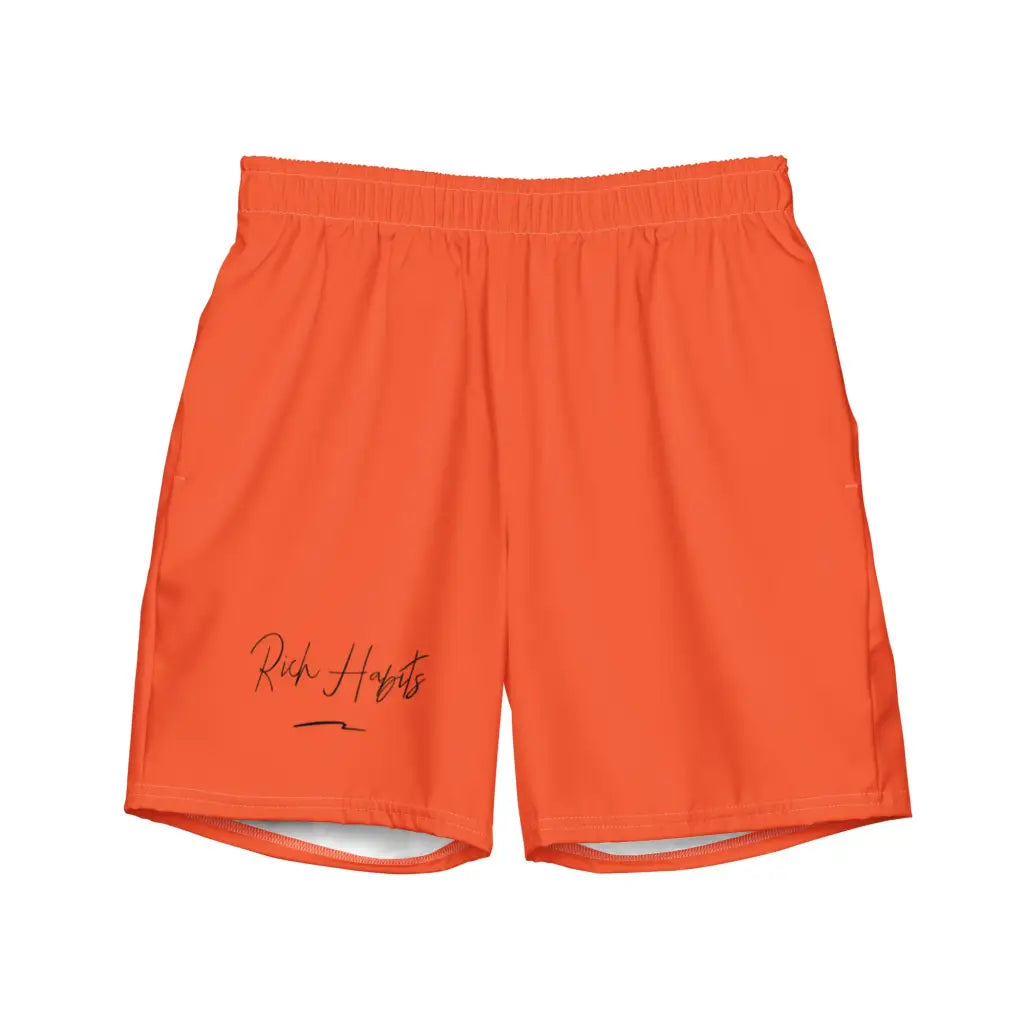 Orange Men’s swim trunks - 2XS