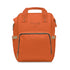 Orange Multifunctional Diaper Backpack - 15.0 × 10.8 6.7’’ -