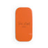 Orange Phone Click-On Grip - Glossy / One size / White -