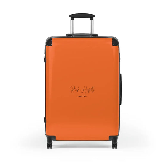 Orange Suitcase - Large / Black - Bags