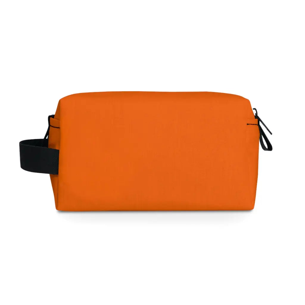 Orange Toiletry Bag - 7.5” x 4” 3.8” - Bags