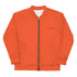 Orange Unisex Bomber Jacket - XS