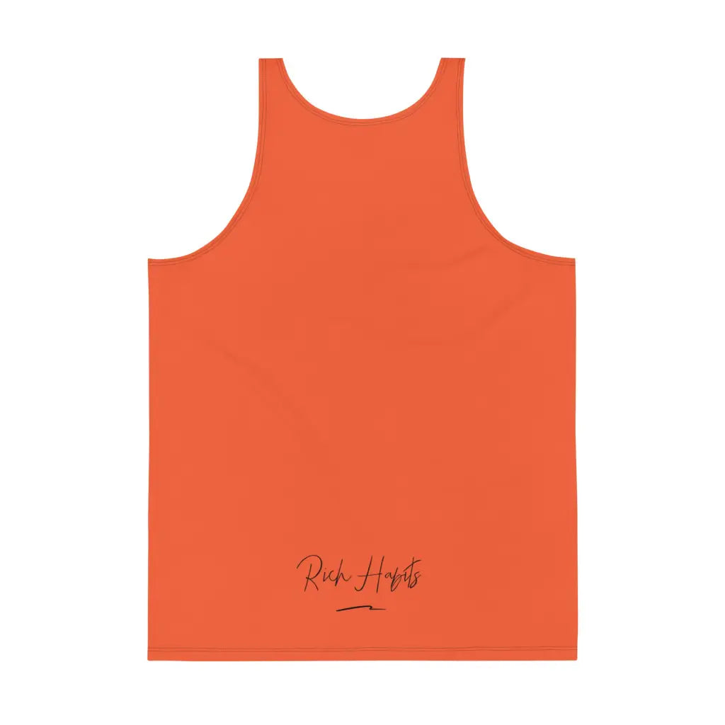 Orange Unisex Tank Top