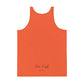 Orange Unisex Tank Top