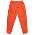 Orange Unisex track pants - White / XS