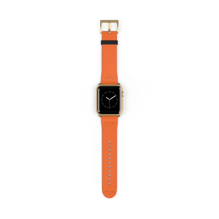 Orange Watch Band - 38 - 41 mm / Gold Matte - Accessories