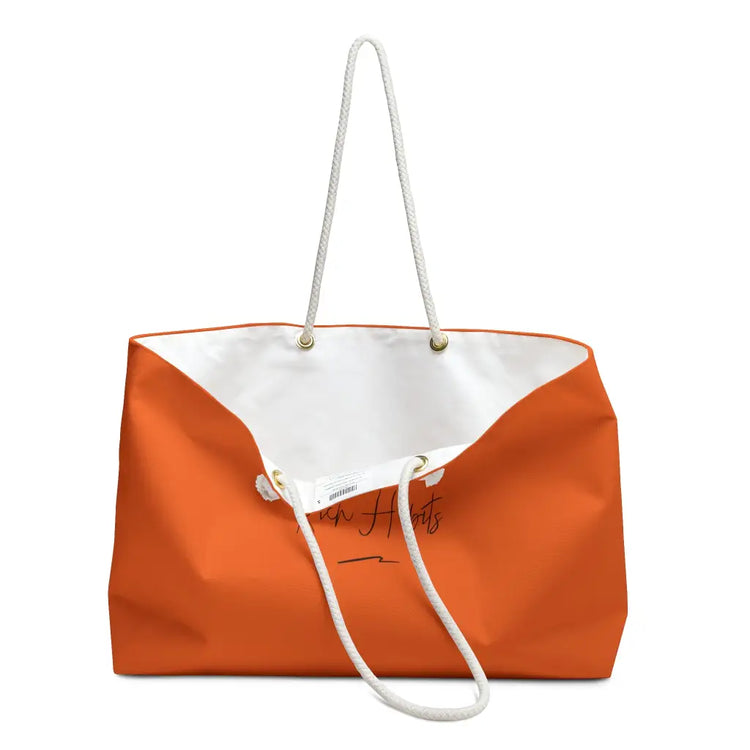 Orange Weekender Bag - 24 × 13 - Bags