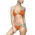 Orange Women’s Bikini Swimsuit - S / Ocean - All Over Prints