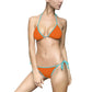 Orange Women’s Bikini Swimsuit - S / Ocean - All Over Prints