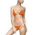 Orange Women’s Bikini Swimsuit - S / White - All Over Prints