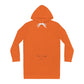 Orange Women’s Hoodie Dress - L / Seam thread color