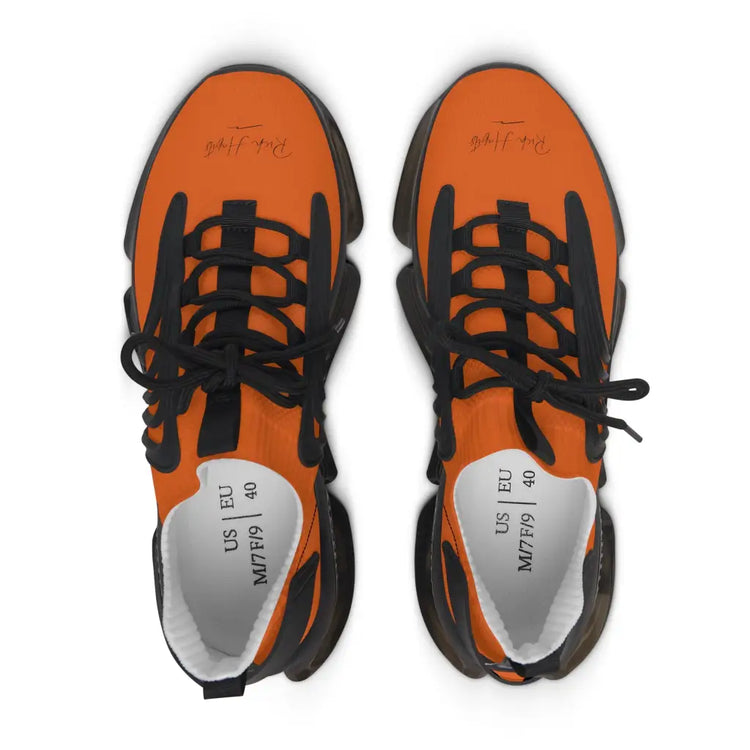 Orange Women’s Mesh Sneakers - Shoes