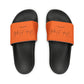 Orange Youth PU Slide Sandals - Black / Kid’s 13 - Shoes