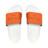 Orange Youth PU Slide Sandals - White / Kid’s 13 - Shoes