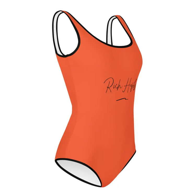 Orange Youth Swimsuit