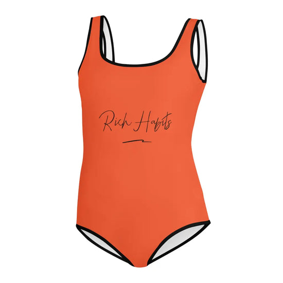 Orange Youth Swimsuit - 8