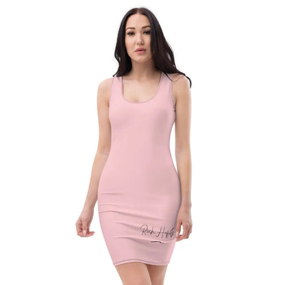 Pink Fitted Dress - XS