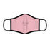 Pink Fitted Polyester Face Mask - One size - Accessories