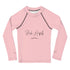 Pink Kids Rash Guard - 2T