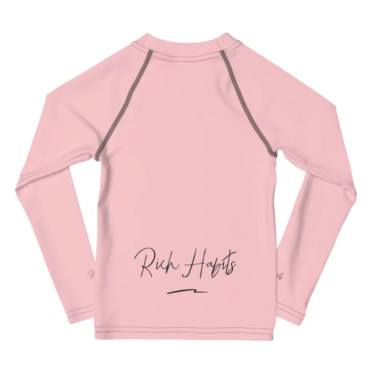 Pink Kids Rash Guard