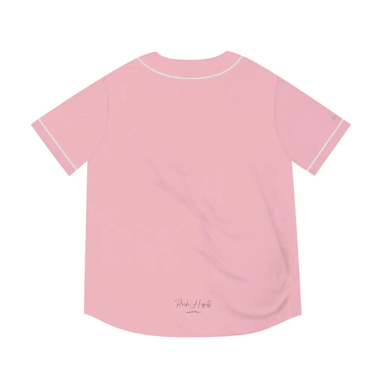 Pink Men’s Baseball Jersey - All Over Prints